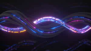 Abstract Neon Infinity Lights.jpg Wallpaper