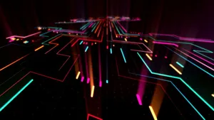 Abstract Neon Light Patterns.jpg Wallpaper