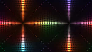 Abstract Neon Light Spectrum Wallpaper