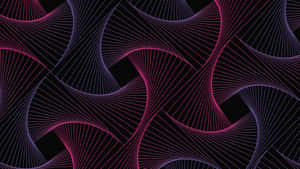 Abstract Neon Wave Pattern4 K Wallpaper