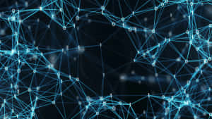 Abstract Network Connections Background Wallpaper