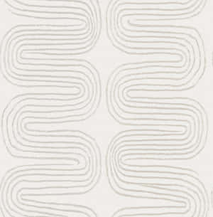 Abstract Neutral Stripes Pattern Wallpaper