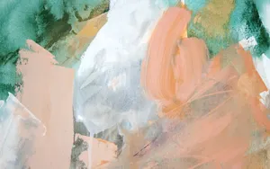 Abstract Painting Aesthetic Art Desktop Wallpaper