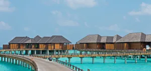 Abstract Pathway Of Calculated Lines And Squares Wallpaper