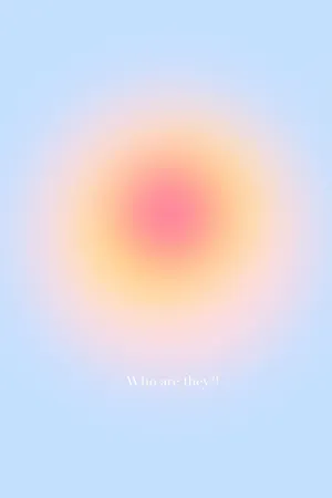 Abstract Pink Aura Question Wallpaper