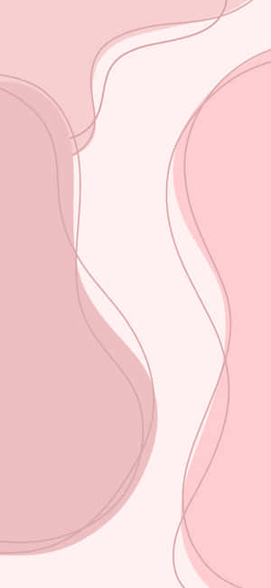 Abstract Pink Curves Aesthetic.jpg Wallpaper