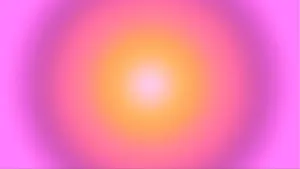 Abstract Pink Orange Aura Background Wallpaper