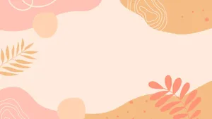 Abstract Pink Orange Background Wallpaper