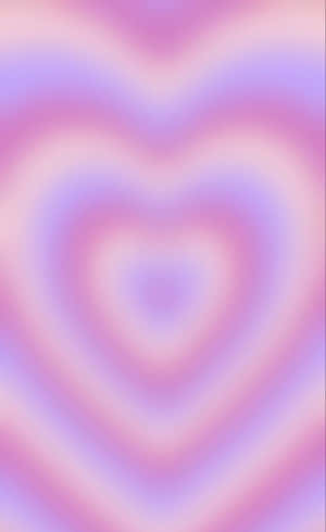 Abstract Preppy Heart Pattern Wallpaper