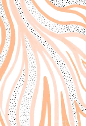 Abstract Preppy Zebra Pattern Wallpaper