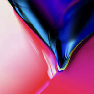 Abstract Purple Aura Wave Wallpaper