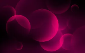 Abstract Purple Bubbles Background Wallpaper