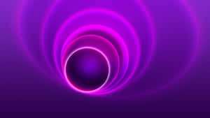 Abstract Purple Circle Gradient Wallpaper