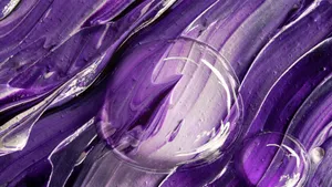 Abstract Purple Glass Texture Wallpaper