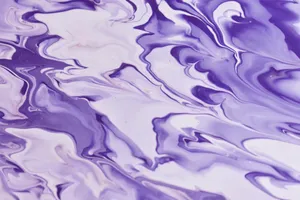 Abstract Purple Ink Swirls Wallpaper