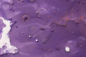 Abstract Purple Ink Texture Wallpaper