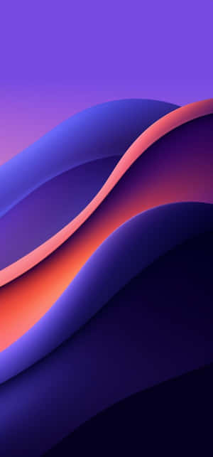 Abstract Purple Waves Background Wallpaper