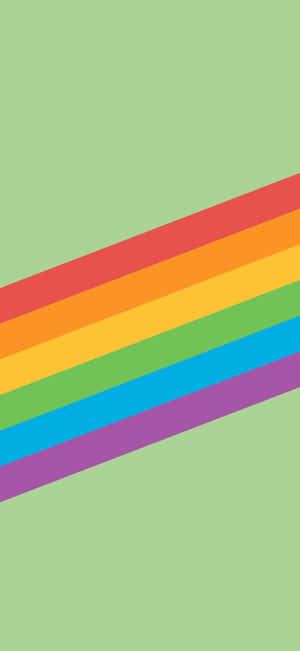 Abstract Rainbow Stripes Background Wallpaper