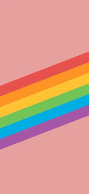 Abstract Rainbow Stripes Background Wallpaper