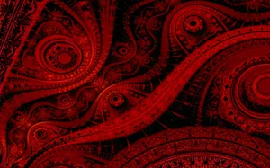 Abstract Red Art Wallpaper