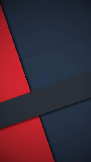 Abstract Red Blue Geometric Wallpaper Wallpaper