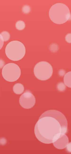 Abstract Red Bokeh Background Wallpaper