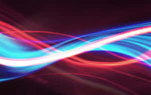 Abstract Red White Blue Light Streaks Wallpaper