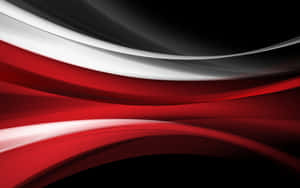 Abstract Redand Black Waves Wallpaper