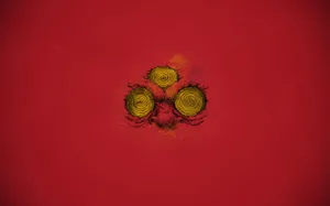 Abstract Redand Gold Artwork Wallpaper