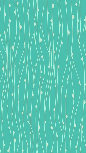 Abstract Seamless Cute Iphone Teal Pattern Wallpaper