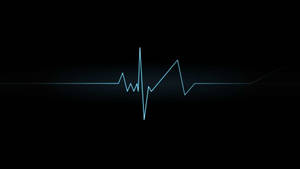 Abstract Seamless Heartbeat Wallpaper