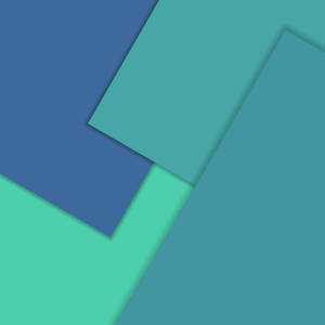 Abstract Shades Of Blue Material Wallpaper