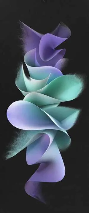 Abstract Smoke Art Z Flip5 Wallpaper Wallpaper