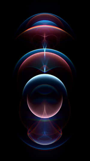 Abstract Spherical Light Formation Wallpaper