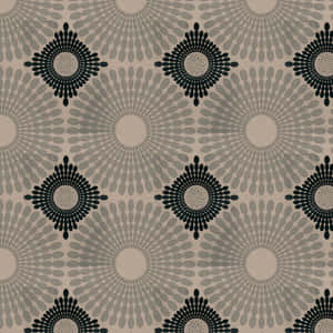 Abstract Starburst Pattern Design Wallpaper