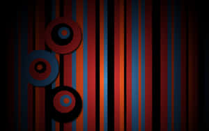 Abstract Stripesand Circles Background Wallpaper