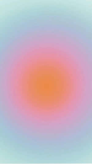 Abstract Sunset Glow Gradient Wallpaper