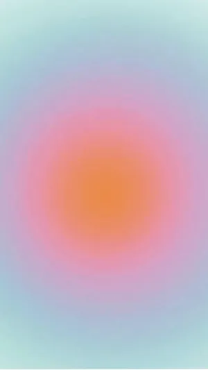 Abstract Sunset Glow Gradient Wallpaper