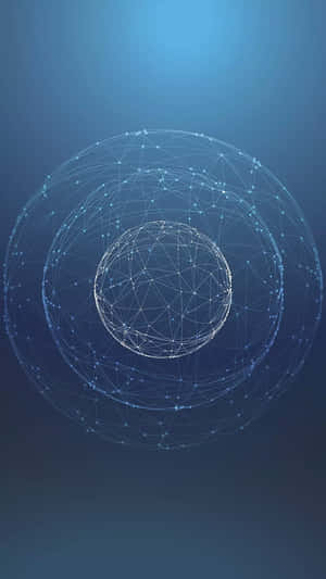 Abstract Technology Network Background Wallpaper