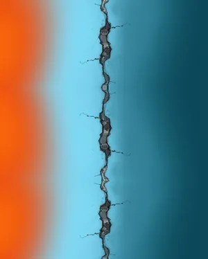 Abstract Torn Paper Effect Wallpaper