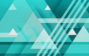 Abstract Triangle Geometric Pattern Wallpaper