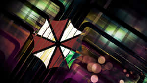 Abstract Umbrella Corporation Logo Artwork Wallpaper