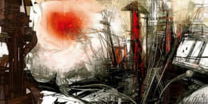 Abstract Urban Chaos.jpg Wallpaper