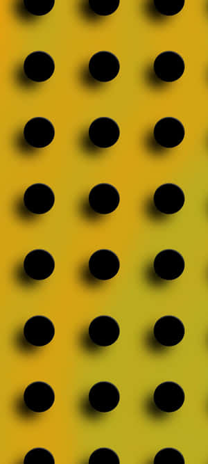 Abstract View Of An Infinite Stretch Of Tiny Black Dots Wallpaper