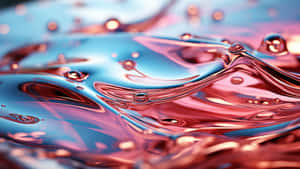 Abstract Water Ripplesand Droplets Wallpaper