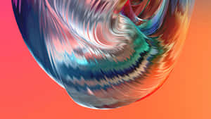 Abstract Water Wave Art Wallpaper