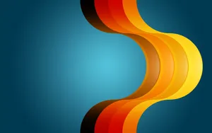 Abstract Wavy Design Background Wallpaper