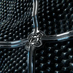 Abstract Wavy Iron Wallpaper Wallpaper