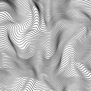 Abstract_ Wavy_ Lines_ Pattern Wallpaper