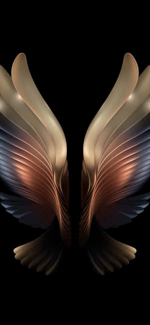 Abstract Winglike Artwork Wallpaper